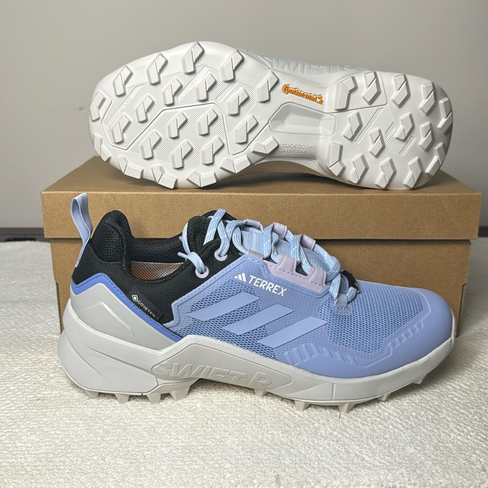 Adidas Terrex Swift R3 GTX HP8915 Blue Dawn/Coral Fusion Women’s Hiking Shoes